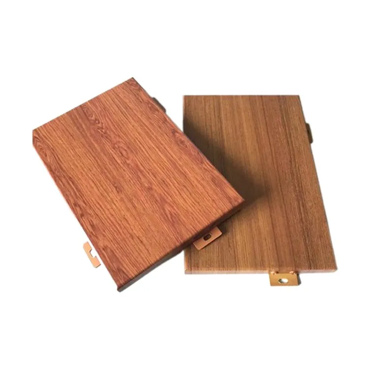 Wood Grain Aluminum Metal Wall Panel