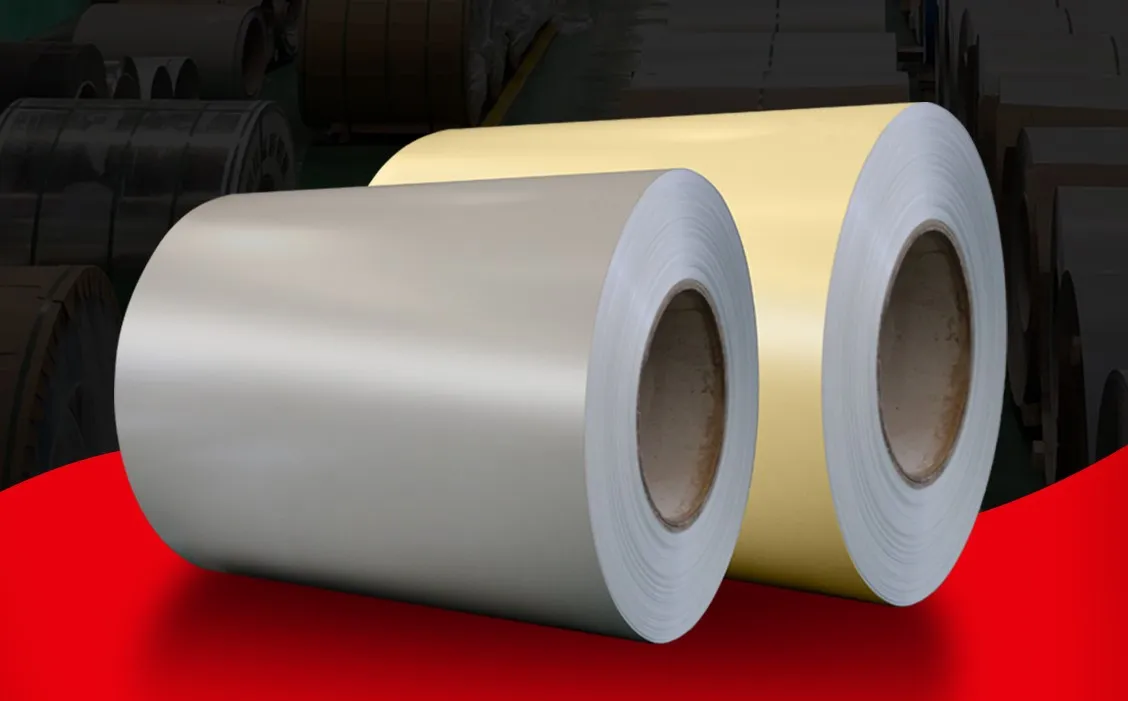 Prepainted aluminum coil