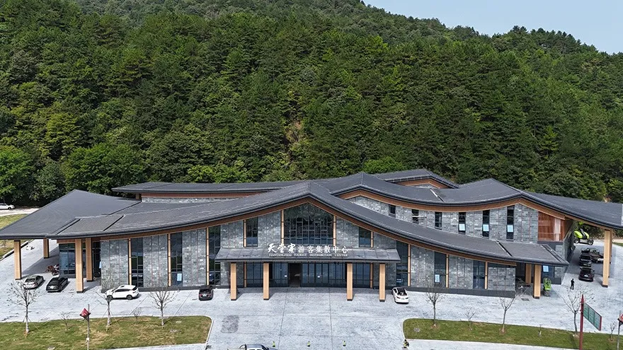 Color-Aluminum-Coil-Roofing-For-Visitor-Center-Project-5 Color-Aluminum-Coil-Roofing-For-Visitor-Center-Project-5