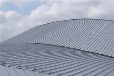 Measures to prevent leakage of aluminum alloy metal roof panel