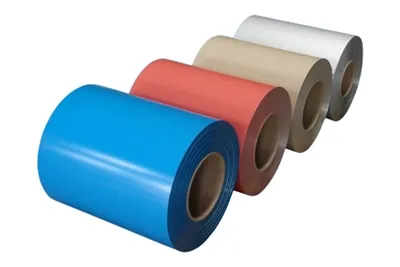 How should we classify color-coated aluminum coils?