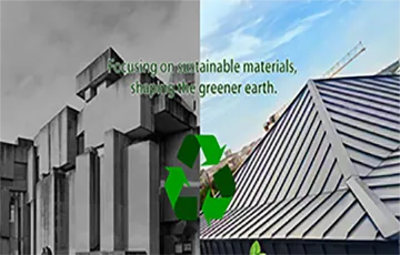 Why can colored aluminum coils replace traditional building materials?