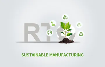 How does RTO system support green manufacturing?