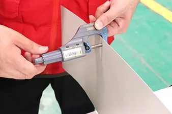 Thickness inspection Thickness inspection