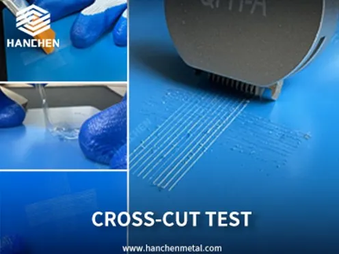aluminumcross-cut test