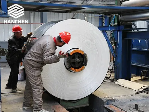 prepainted aluminum coil production
