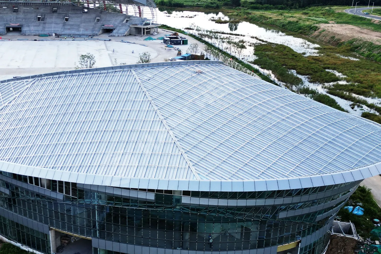 Aluminum-Roof-System-For-Modern-Sports-Arena-Project-2 Aluminum-Roof-System-For-Modern-Sports-Arena-Project-2