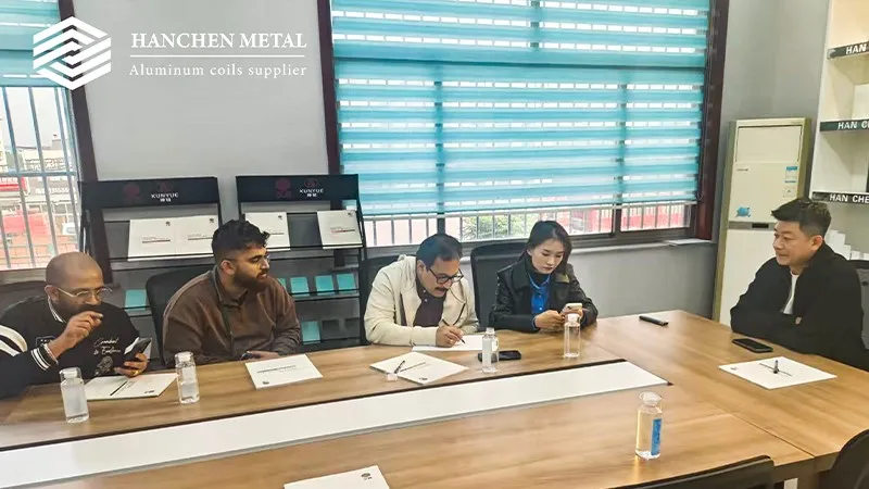 Sandwich-Panel-Manufacturer-Visits-Hanchen-Metal-1