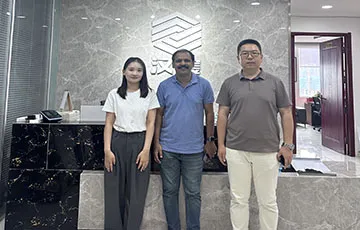 Indian Customers To Visit Our Factory