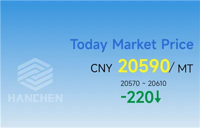 2-24-2025 China Aluminum Price：CNY 20,590/ MT