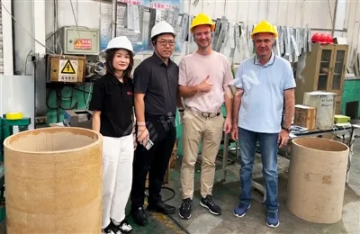 Sandwich Panel Manufacturer Visits Hanchen Metal For Technical Exchange And Raw Material Sourcing
