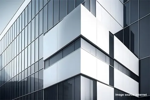 Application for building curtain wall panels