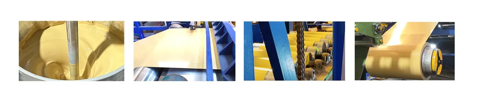 Painted aluminum coil