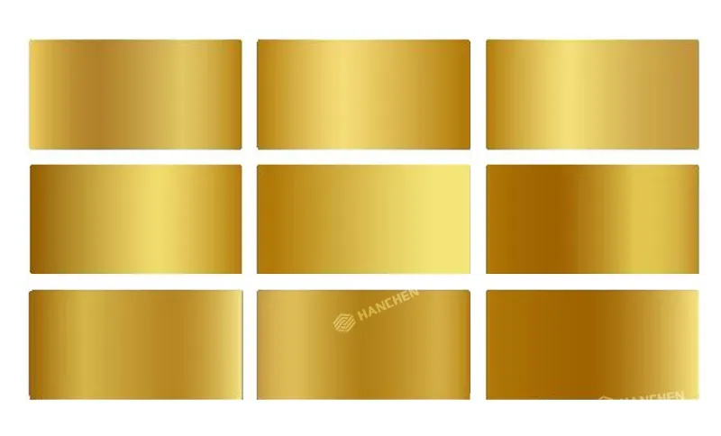 Metallic colors Metallic colors